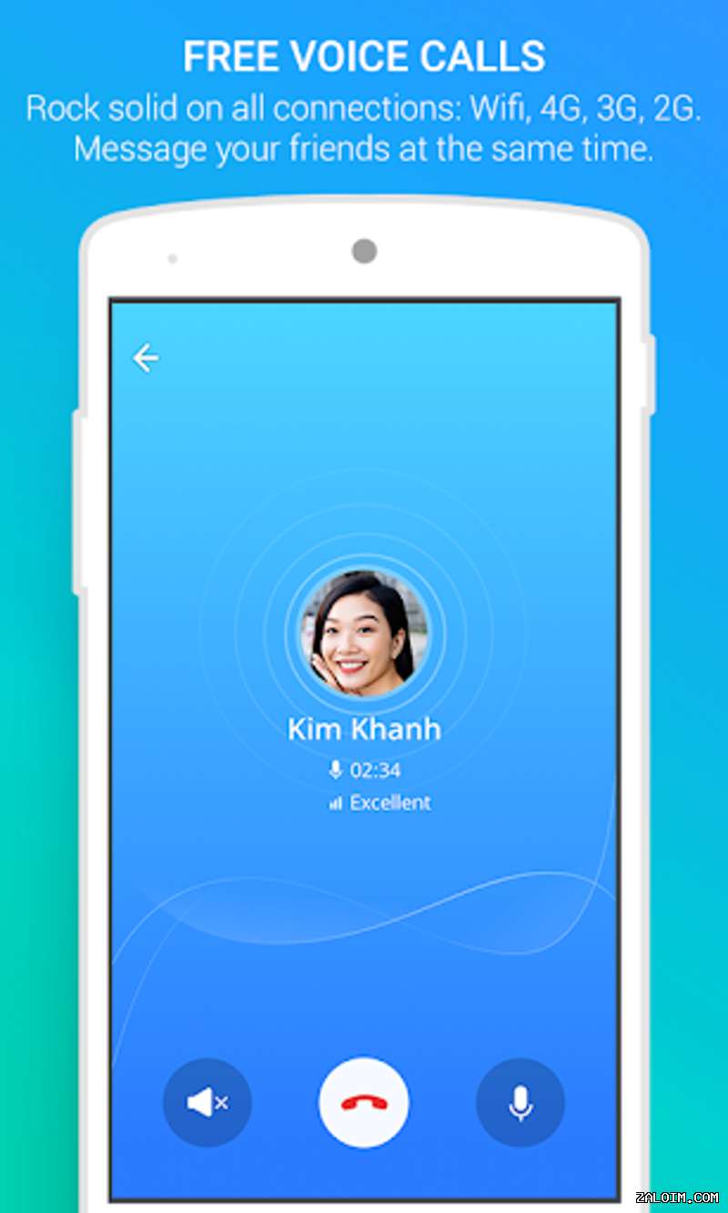 Zalo视频通话操作